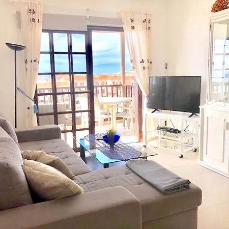 One Bedroom Appartement With Sea View Shared Pool And Furnished Balcony At Costa Del Silencio *